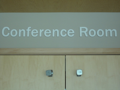 Doorway to the conference room